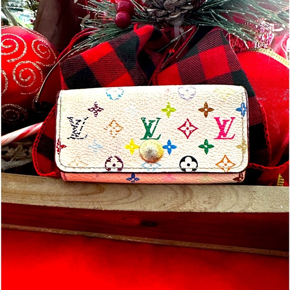 Louis Vuitton Accessories - Louis Vuitton Multi color Multicles 4
Ring Key Case